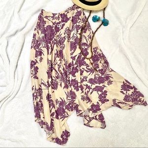 💜GORGEOUS floral Skirt-long and flowy